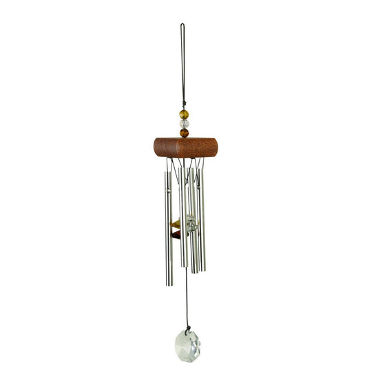 Windgong Gem Tunes Nature’s Melody met kristal, amber, 27 cm