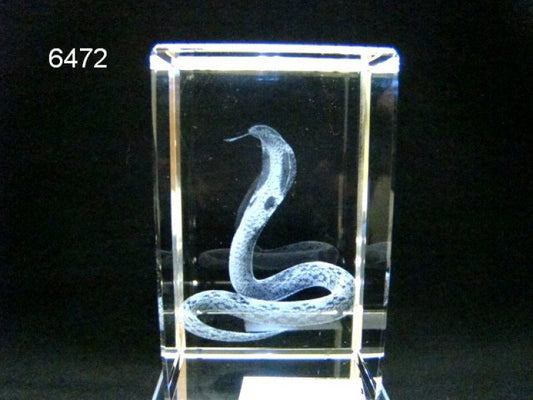 Cobra glasblokje