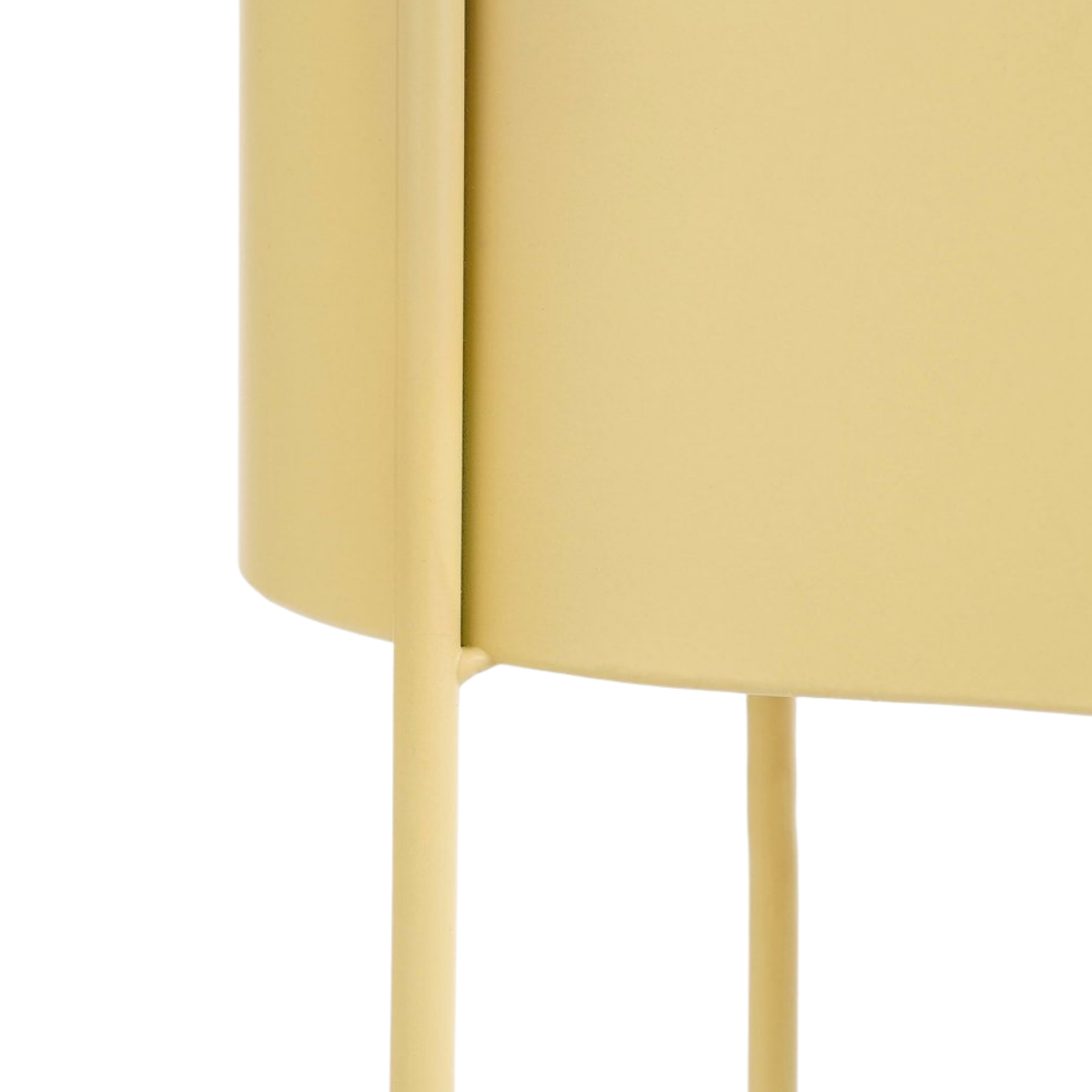 Moritz bloempot op standaard, beige, 55 × 24 × 65 cm