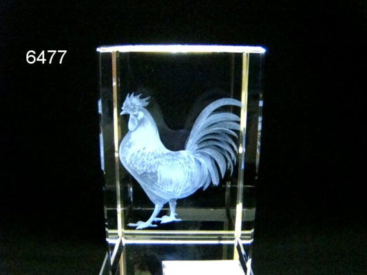 Haan glasblokje