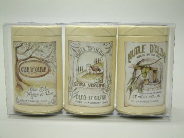 Olio olivia bewaarblikjes