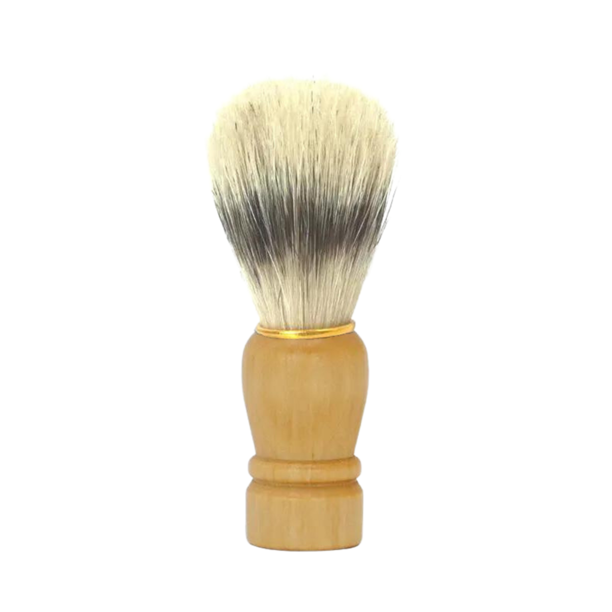 Scheerkwast van beukenhout en synthetisch nylon, 11 cm