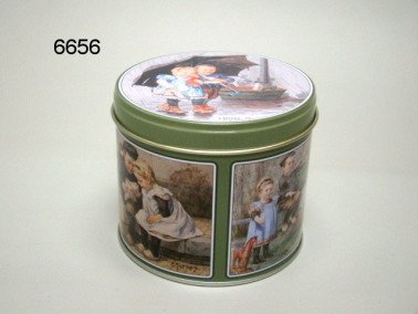 Ot en Sien stroopwafelblik, 10,5 x 9 cm