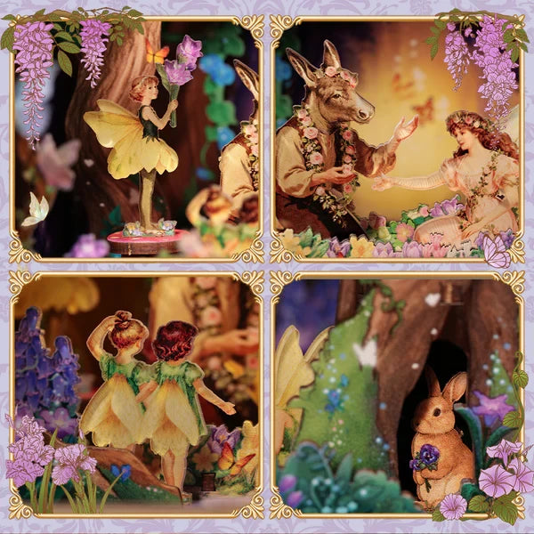 A midsummer night's dream miniatuurhuisje, 15,5 x 12,4 x 16,1 cm