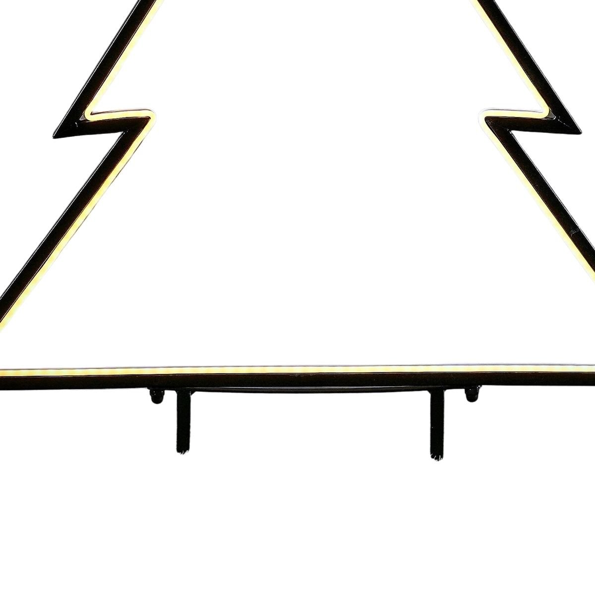 Kerstboom tuinsteker met LED-verlichting, 100 cm