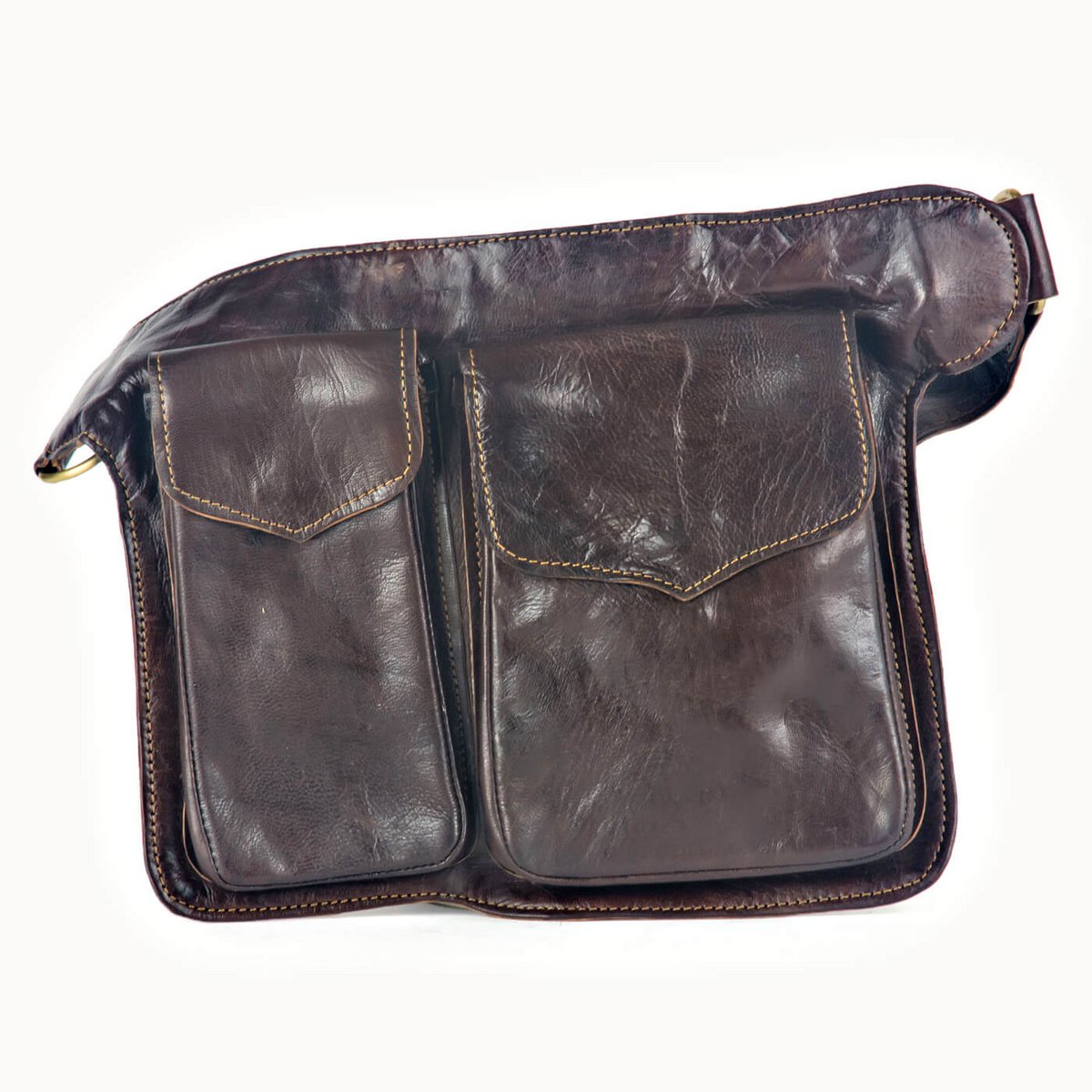 Bari Max heuptas van leer, 30 × 25 cm