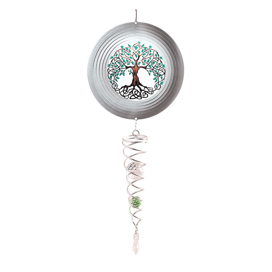Crystal Tree of Life Zonvanger met Kristalspiraal 60 cm