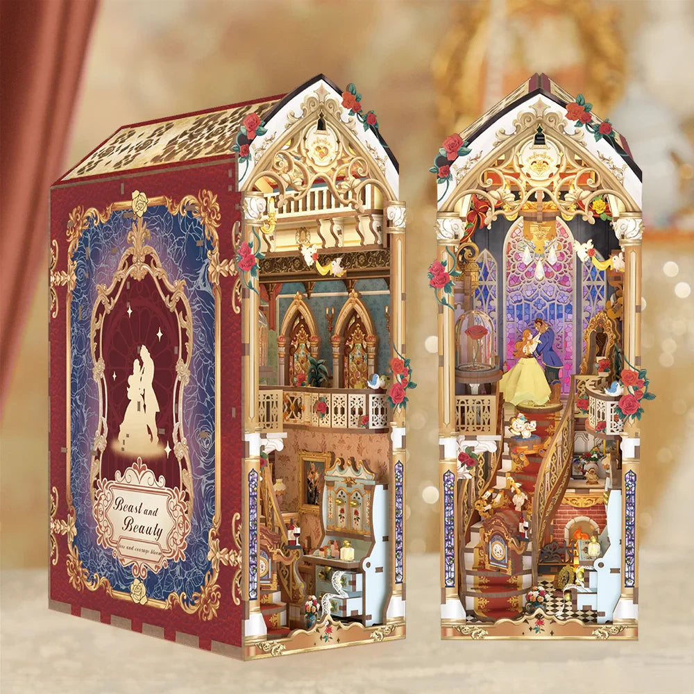 Book Nook Enchanted Rose, 19 x 10,8 x 26,9 cm