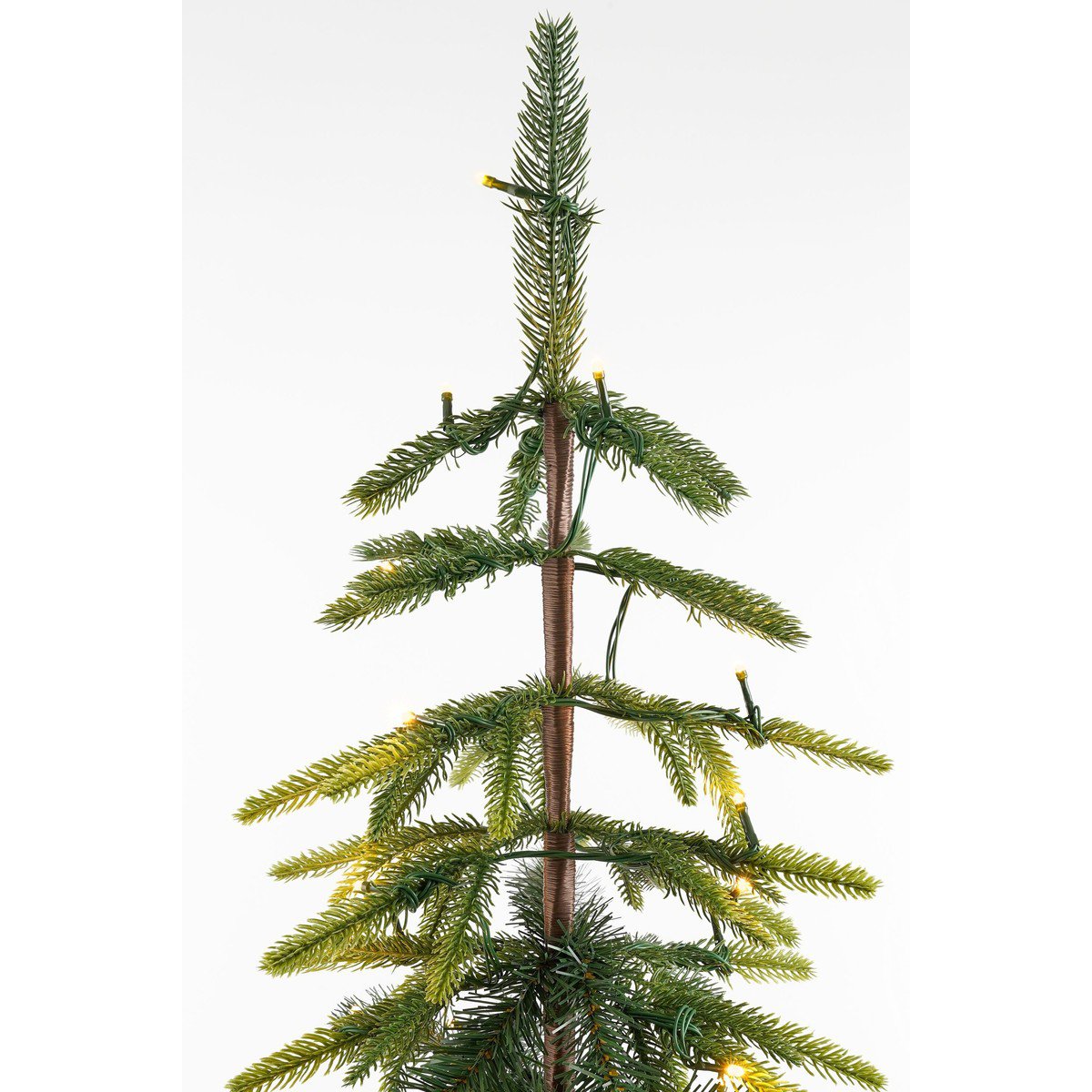 Lodge kunstkerstboom met verlichting, 155 cm, Ø 48 cm