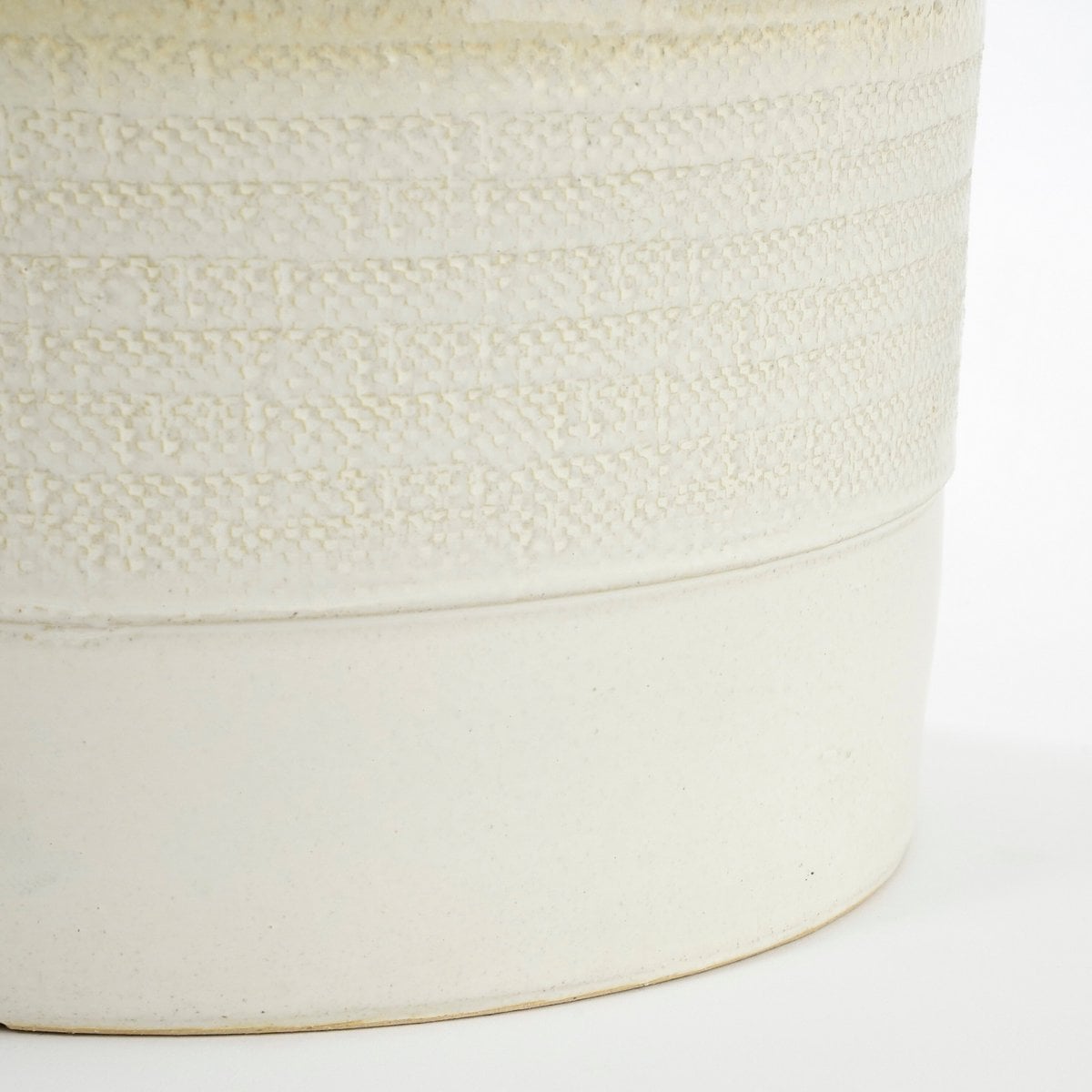 Olof bloempot, beige, 20 × Ø 22 cm
