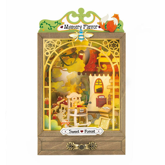 DIY miniatuur display Sweet Forest, 10,4 x 8,2 x 18,4 cm