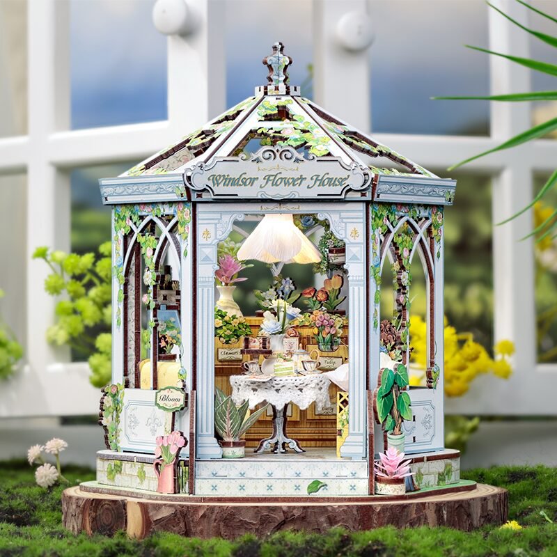 DIY house windsors flower house, 21,5 cm
