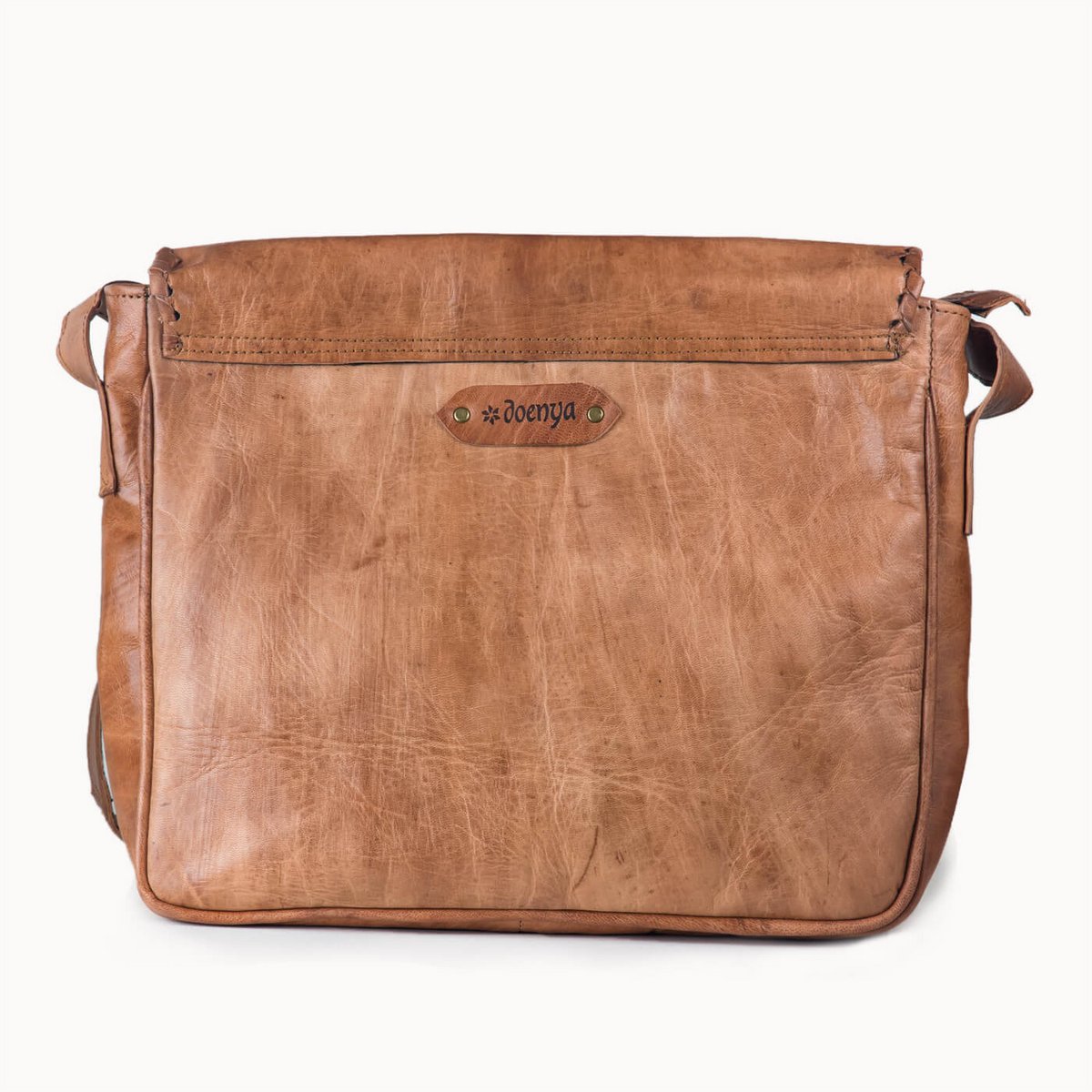 Zulu leren schoudertas, 33 × 8 × 28 cm
