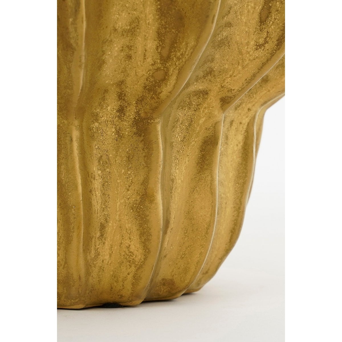 Mica Decorations Altea Vaas – Keramiek Goud