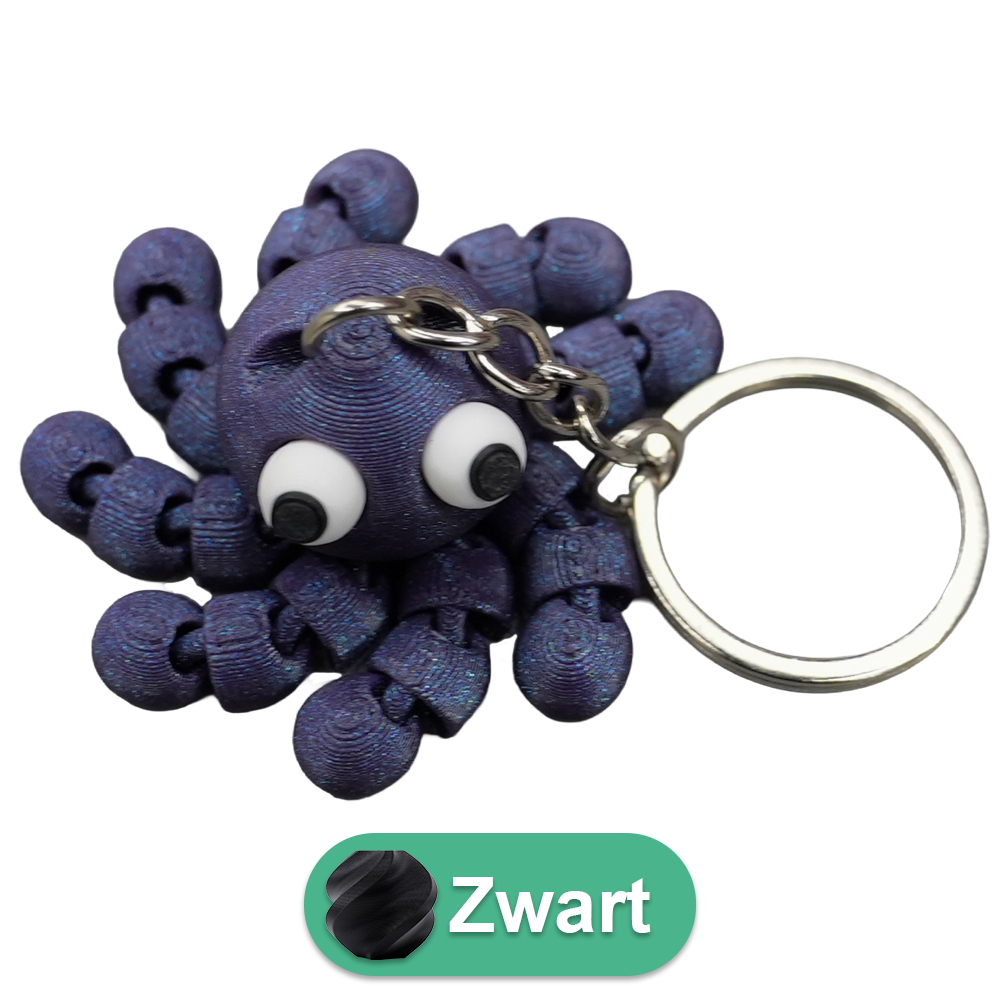 Flexi Octopus sleutelhanger