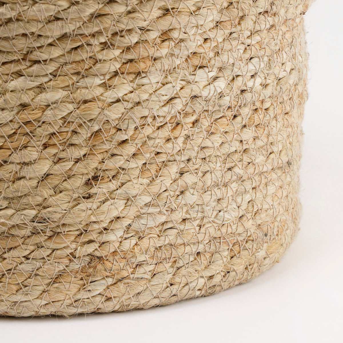 Atlantic plantenmanden, jute, set van 2