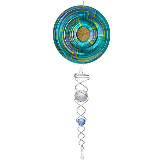 Zonvanger Spin Art Mandala Swirl Artist Crystal Tail 60 cm