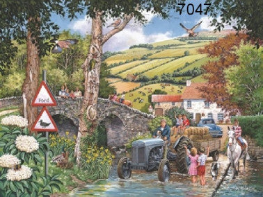 Fergie at the Ford legpuzzel, 1000 stukjes, 68 x 49 cm