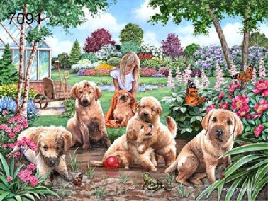 Mucky pups legpuzzel, 500 XL stukjes