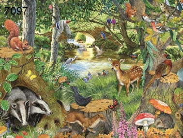 Riverside Glade legpuzzel, 500 XL stukjes