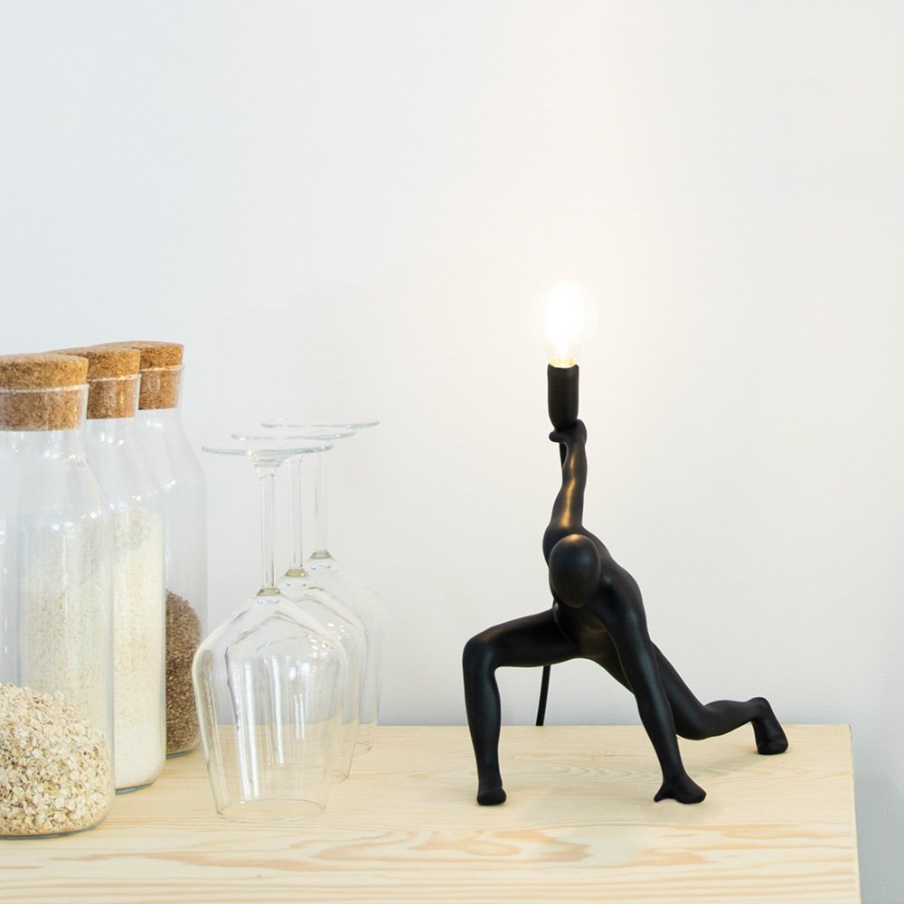 Dancer tafellamp, zwart, 20 × 23 × 21 cm