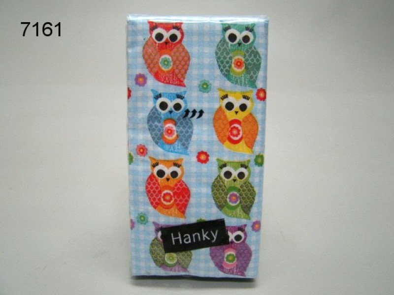 Funny owls zakdoekjes