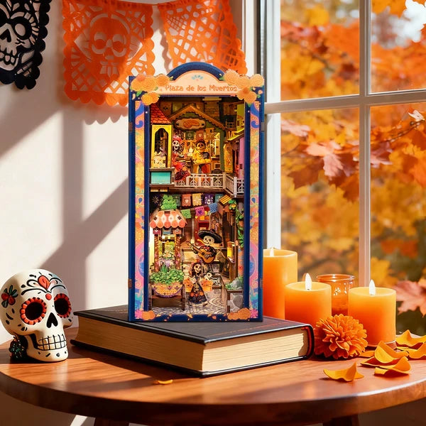 Plaza de los Muertos book nook, 18,3 × 12 × 23,3 cm