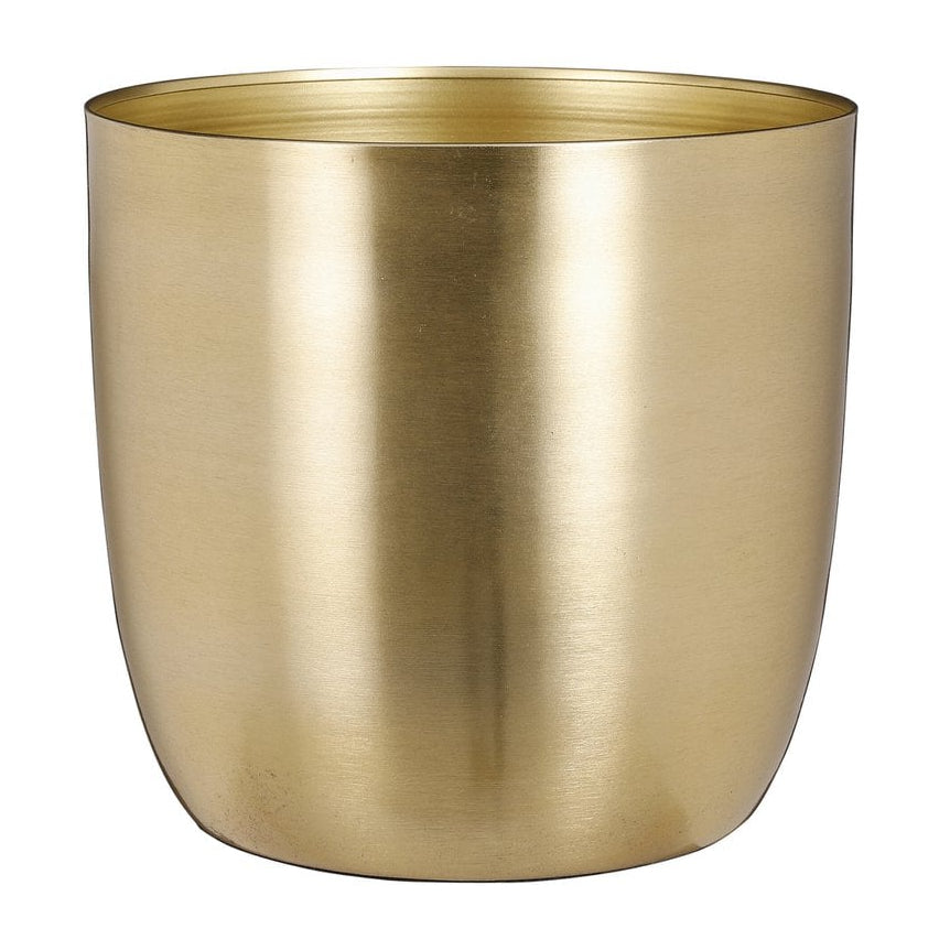 Alano bloempot goud, 22 × 21 cm