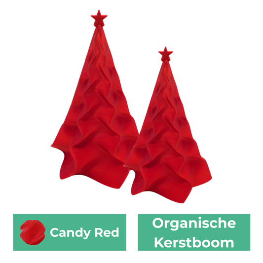 Organische kerstboom set, 15 en 25 cm