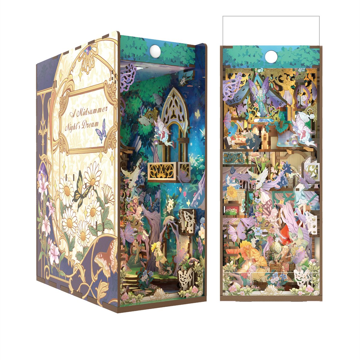 DIY book nook A Midsummer Night's Dream, 24,5 cm