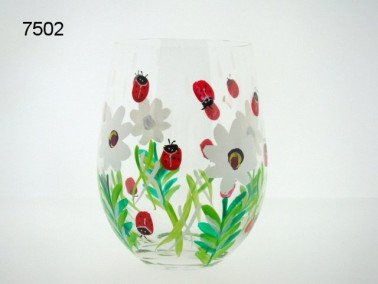 Lieveheersbeestje limonadeglas