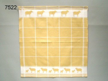 Schaap theedoek, 60 x 60 cm