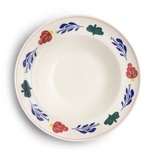 Pastabord Boerenbont, Ø28 cm 4 stuks