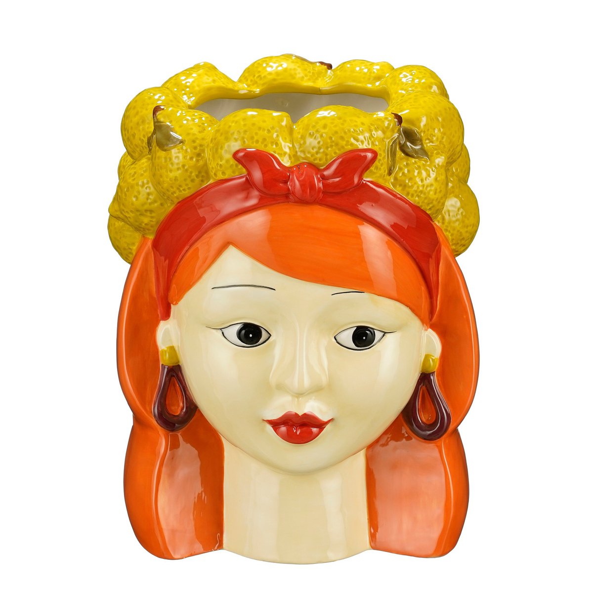 Funny bloempot geel, Ø 19,5 × 24,5 cm