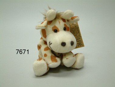 Giraffe pluche, 13 cm