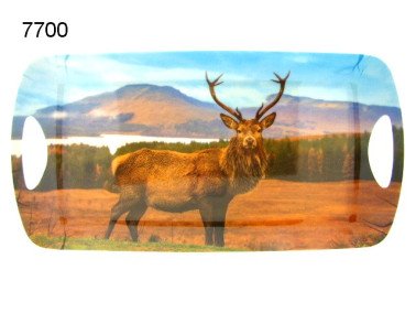 Edelhert dienblad, middel