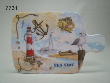Strand snijplank, 22 x 34 cm