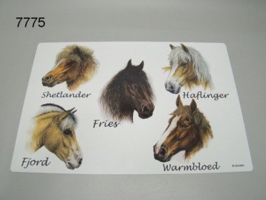 Paard placemat