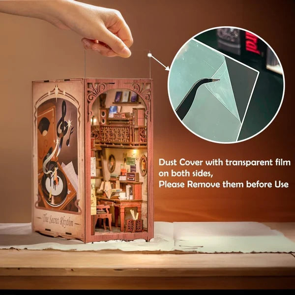 Book nook The Secret Rhythm, 23 cm