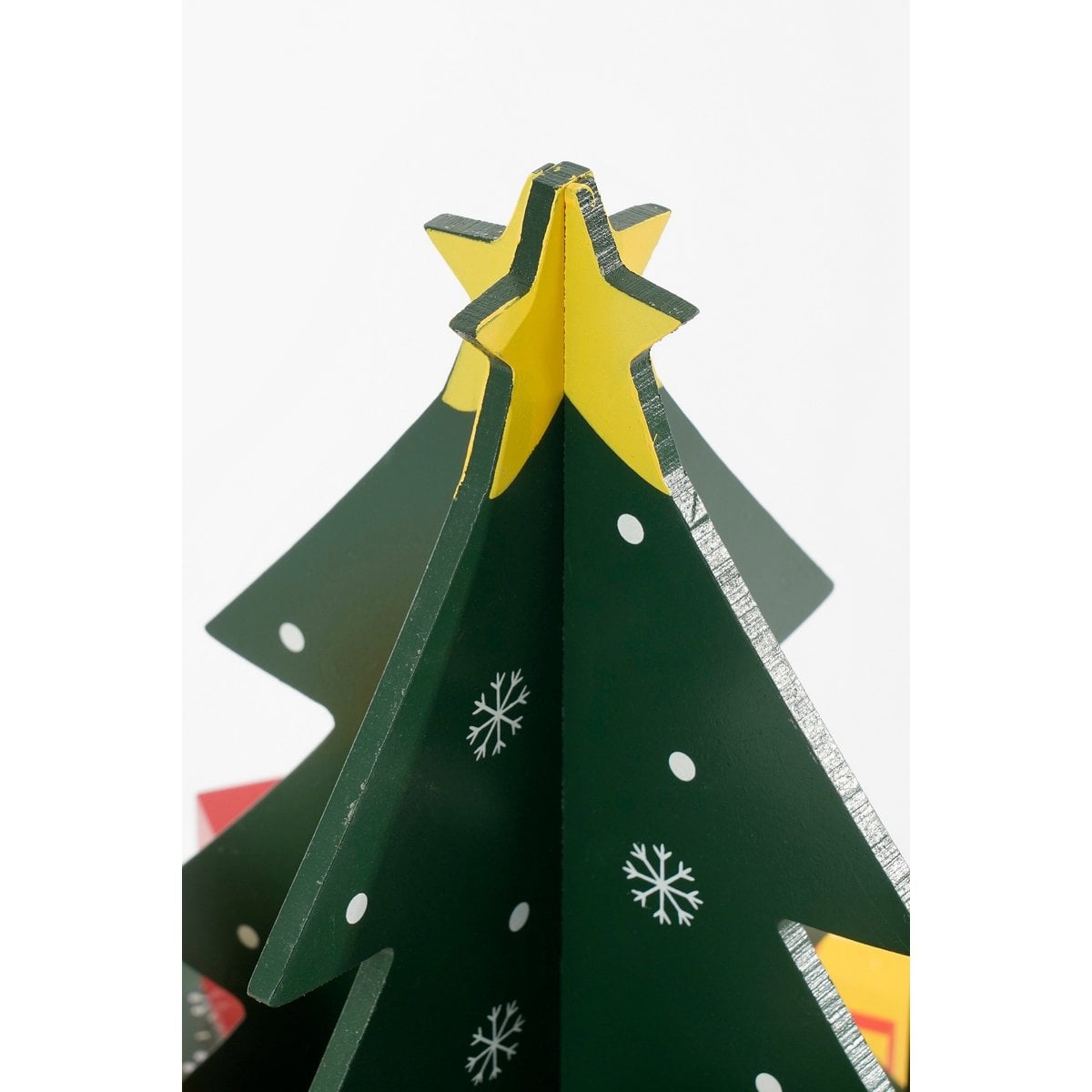Adventskalender kerstboom met doosjes, 27,5 × 27,5 × 30 cm