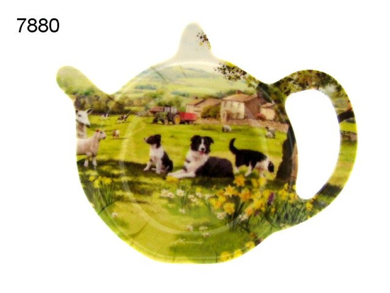 Schaap en collie theetip