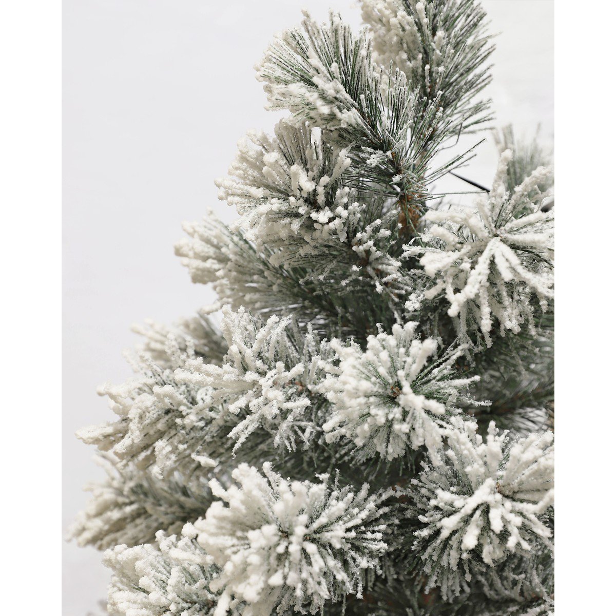 Dinsmore besneeuwde kunstkerstboom in jute, 60 cm, Ø 50 cm