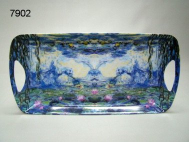 Waterlelies dienblad, middel