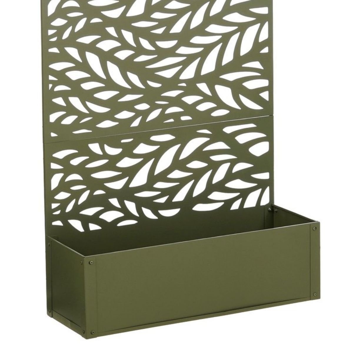 Sapri plantenbak met klimrek, groen, 90 × 33 × 180 cm