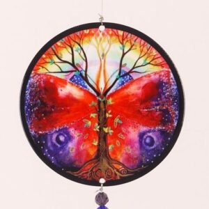 Tree of Life Zonvanger met Kristal 43 cm