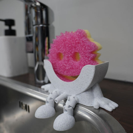 Funny Scrub Daddy houder voor de spoelbak