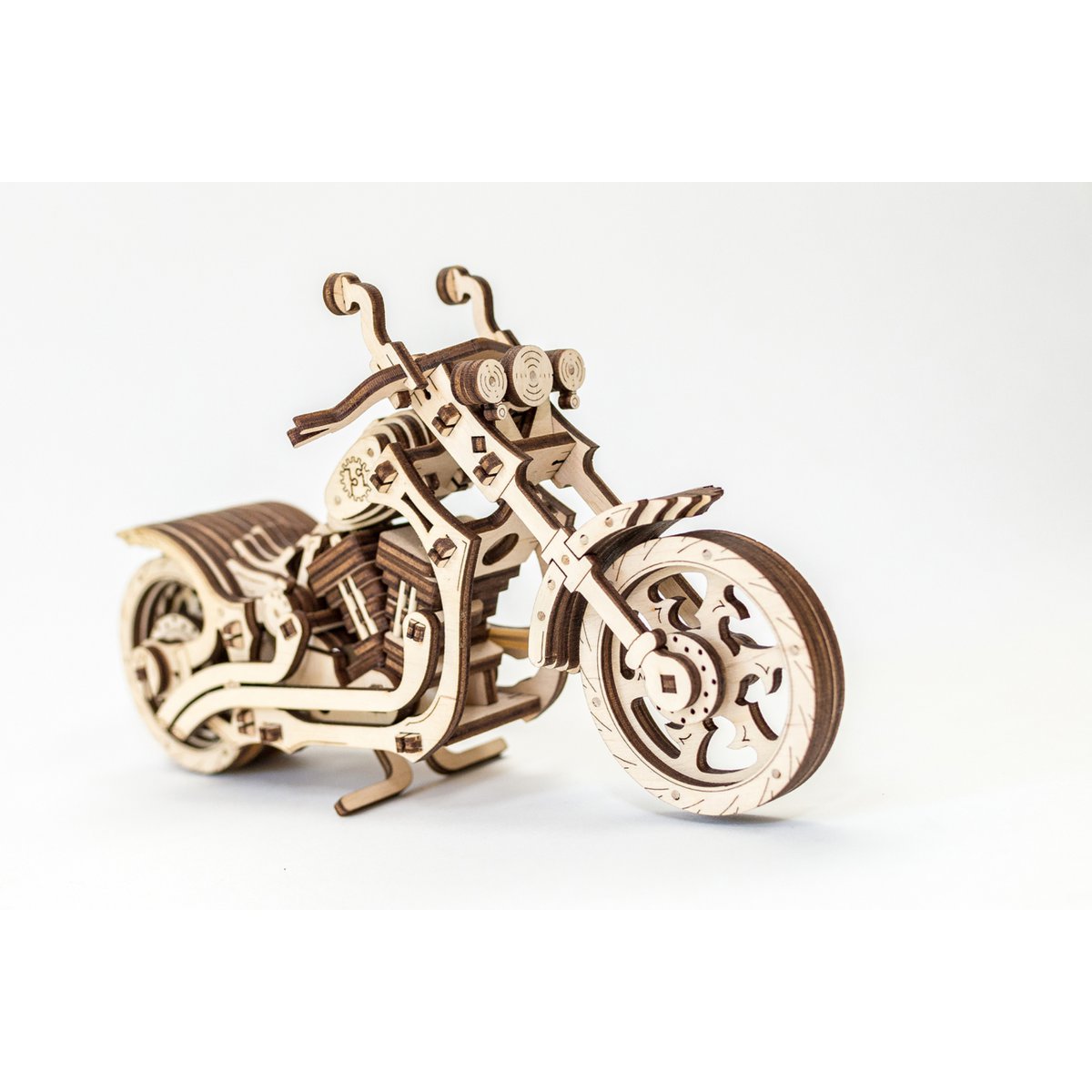 3D mechanische houten puzzel cruiser 22 x 8 x 12 cm