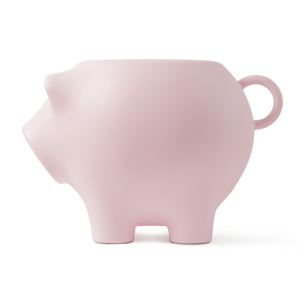 Sidepig bijzettafel, gerecycled kunststof, 67 × 45 × 45 cm