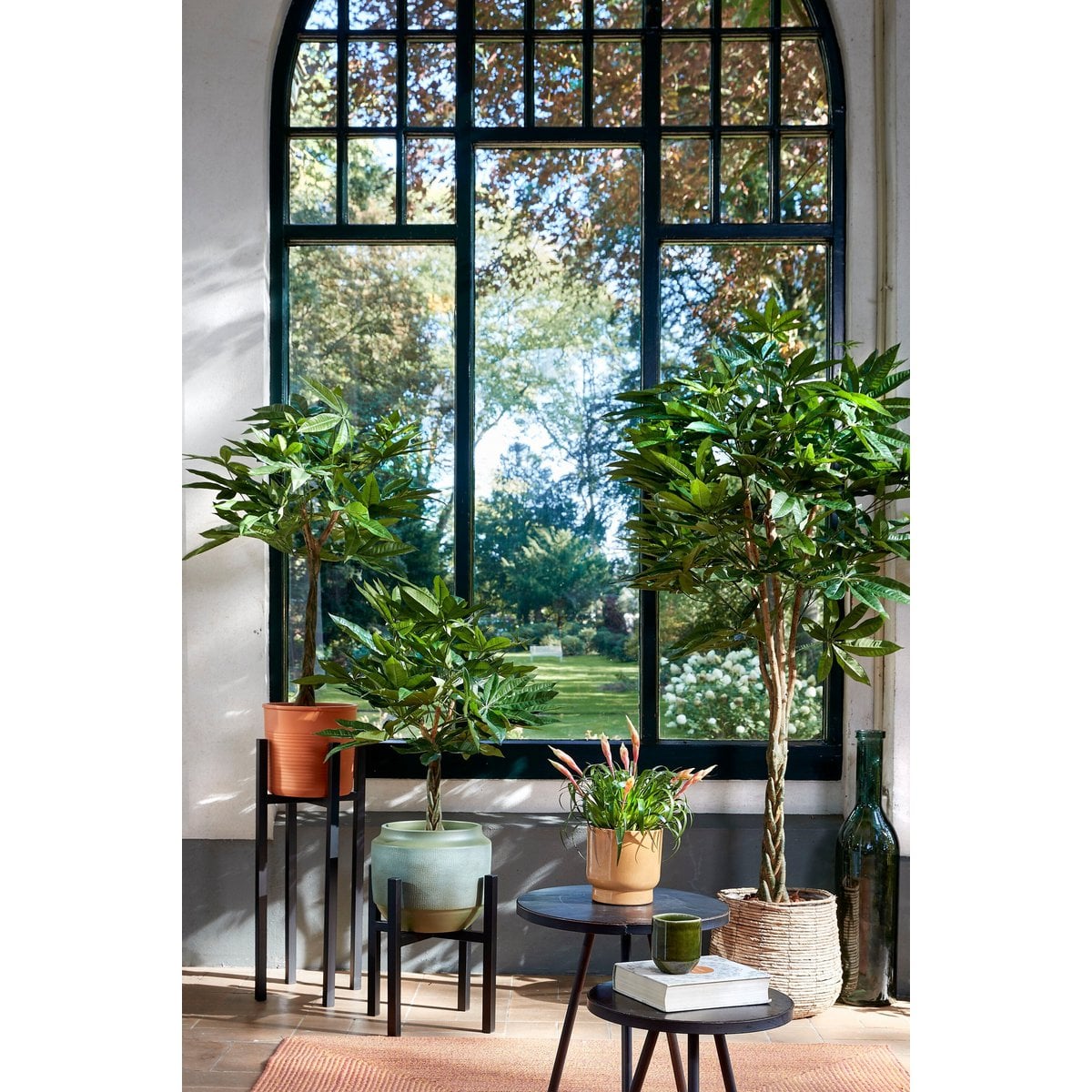 Pachira kunstplant, 120 cm