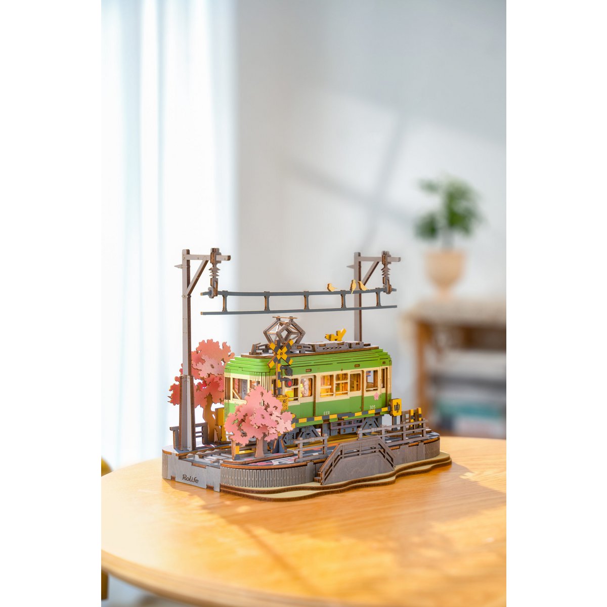 DIY 3D houten model Sakura Journey 23,2 x 14 x 16,7 cm